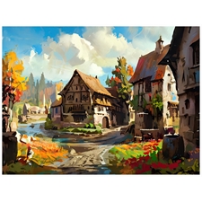 Family Large Small Puzzle