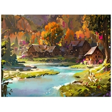 Family Large Small Puzzle