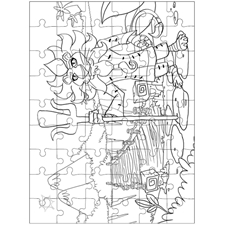 Puzzle Crayon