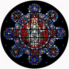 FPCE Rose Window 300-piece Jigsaw Puzzle