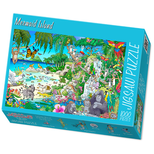 Mermaid Island 1000 piece Jigsaw Puzzle