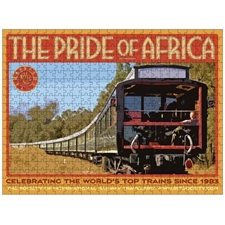 The Pride of Africa (Rovos Rail) Train Poster, The Society of International Railway Travelers