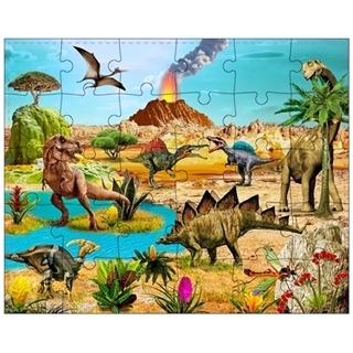Puzzle Dino 1-10 - Artisans du monde
