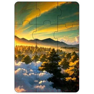 12 Piece High Quality Picture Puzzle