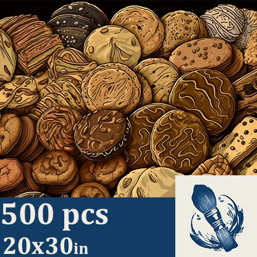 Custom 20x30 Inches 500 Pieces Puzzle