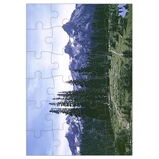 Custom Mini Jigsaw Puzzle Card
