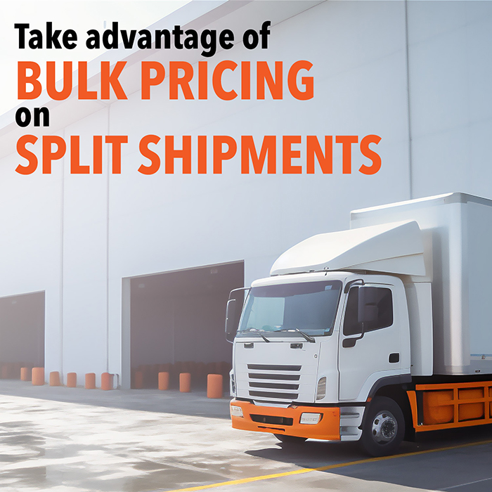 Split your order & ship to multiple addresses