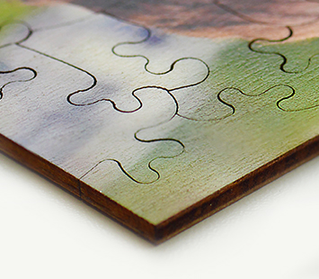 wooden puzzle printing methods